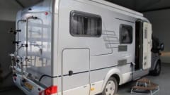 Hymer étroit, pratique et très complet