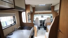 6 berth Fiat alcove from 2019