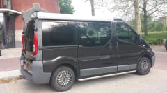 A comfortable and compact Renault Trafic.