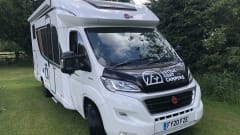 Ibex I – FZE - Our Burstner 4 berth Executive Motorhome