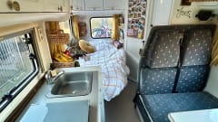 4-Sitzer Fiat-Nische aus dem Jahr 1995