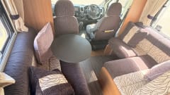 4 berth Fiat Autotrail Delaware