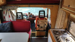 gezinscamper – 6p Fiat alcove from 1993