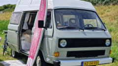 Restored Volkswagen T3 campervan from 1987