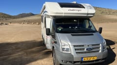 Semi-Integrated Camper for 4 people.