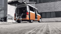 VAN MORRISON – YN20ECV VW CALIFORNIA CAMPER RENTAL, SUPER HIGH SPEC INC BIKE RACK