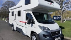 6 berth Fiat 707 Roller Team 