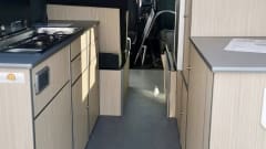4 berth Volkswagen campervan from 2015