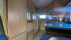 Dacha op wielen – 4p Eura Mobil alcove from 2000
