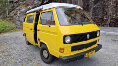 Unique Volkswagen T3 from 1988 to go on an adventure with