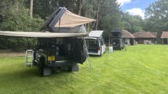 Bessie – 4 berth Land Rover rooftop from 2012
