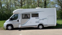 Atmospheric and complete Chausson motorhome for your journey with complete freedom