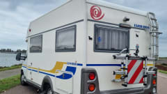 Fiat Ducato Eura Mobil Camper. – 4p Bürstner semi-integrated from 2003