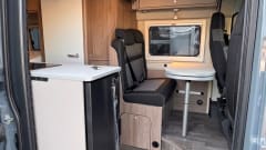 Buzzie – Brand new 4 person bus camper Carado 