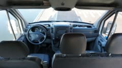 Pistachio – Mercedes Sprinter with large bed and extensive kitchen