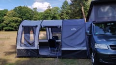 Happy Camper – Luxury 4/5p bus camper Volkswagen Multivan from 2008