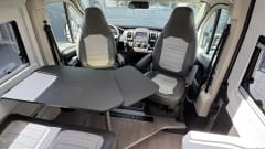 Adria campervan for 2 people