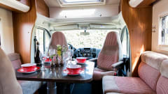 Luxurious spacious 5 person Adria Matrix 680 SP