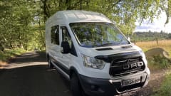 Gwendolyn – Camper Van for Scottish Adventures