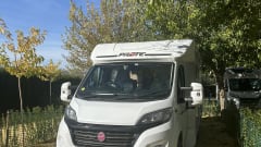 Fully off grid 4 berth Pilote semi-integrated motorhome from 2019