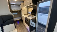 Roller-Team-Nische mit 6 Schlafplätzen ab 2022