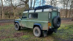 Big Green Rover – Land Rover Defender 110 Camper. 