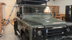Adventurer  – Landrover 90 with ikamper tent sleeps 2 