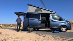 Dries – Ford Nugget plus 4p (push roof) ideal for road trip/free camping