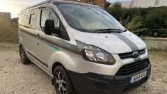 The Fun Bus – 4 berth Ford Transit campervan with Pop-Top