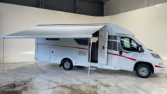 Ernie – 4 berth Sunlight T68 with end bedroom insurance included 