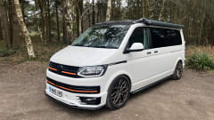 4 berth Volkswagen campervan from 2016