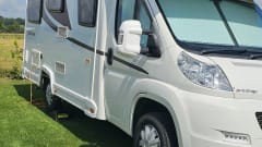 Elddis Prestige Motorhome 4 Berth Overcab Bed U-Shaped Lounge