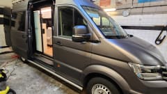 Onopvallende camper – 3p Volkswagen bus from 2020