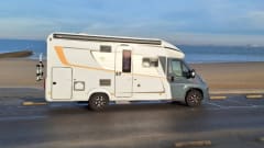 4p Bürstner semi-integrated uit 2025