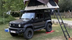 Suzuki Jimny with roof tent