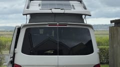 Freddie – 4 berth Volkswagen campervan from 2018 (Air con & Diesel heater)