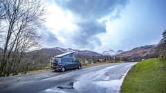 Grey VW Camper – Lake Windermere Luxury heated campervan 