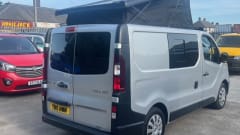 4 berth Renault Trafic campervan from 2015