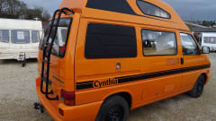 Cynthia – Cynthia our outrageously Orange VW camper