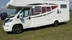 Luxury home on the road – 5 berth Fiat ducato, Super Brigg 695, 2017