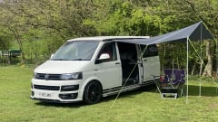 4 berth Volkswagen campervan from 2009