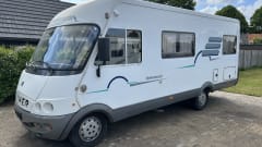 Hymer b644 – 6p Hymer integrated uit 1998