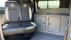 4 berth Volkswagen Transporter from 2016