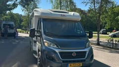 Luxury Adria Coral plus single beds fully equipped