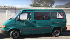 Celeste – VOLKSWAGEN T4 BILBOS 4 POSTI LETTO CAMPERVAN