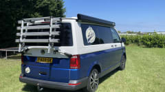 VW T6 Automaat – Aloha Beach Camper Blue