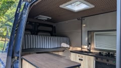 newly built camper