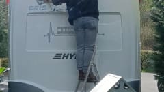 Hymie – 4p Hymer Eriba Jet uit 2007