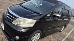 Reg  – 4 berth Toyota Alphard campervan 