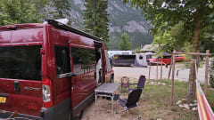 Compact self-built camper van for 2 to 3 persons, Fiat Ducao